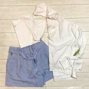 NWT LOFT Tie Waist Shorts